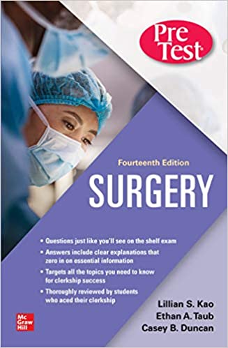 (eBook PDF)Surgery PreTest Self-Assessment and Review 14th Edition by Lillian Kao, Tammy Lee