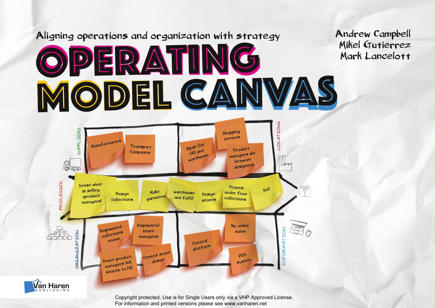 (eBook PDF)Operating Model Canvas by Van Haren Publishing