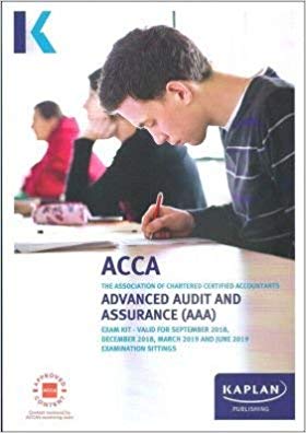 (eBook PDF)Advanced Audit and Assurance (AAA–INT UK) by KAPLAN 