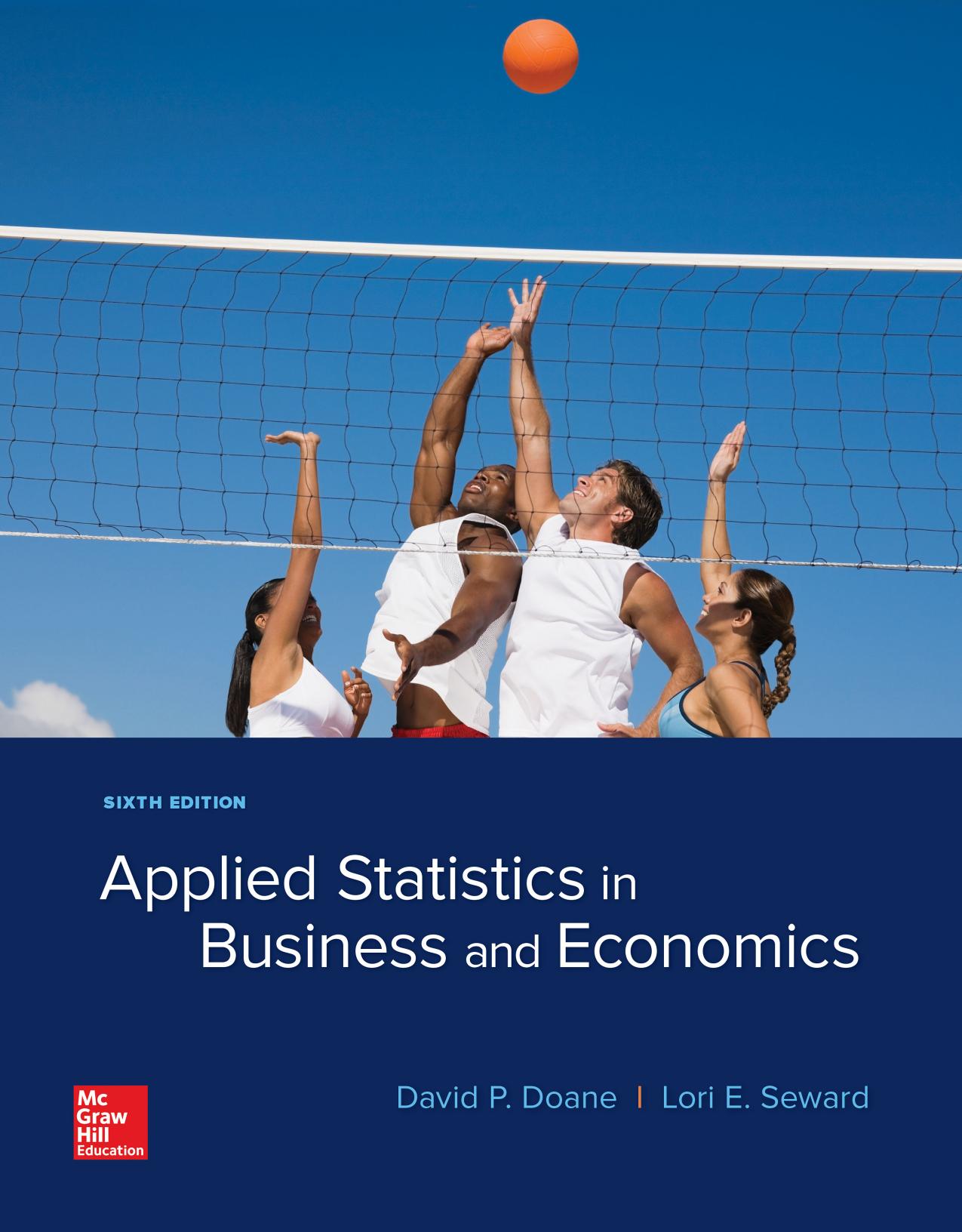 (eBook PDF)Applied Statistics in Business and Economics 6th - David Doane - David Doane by David Doane