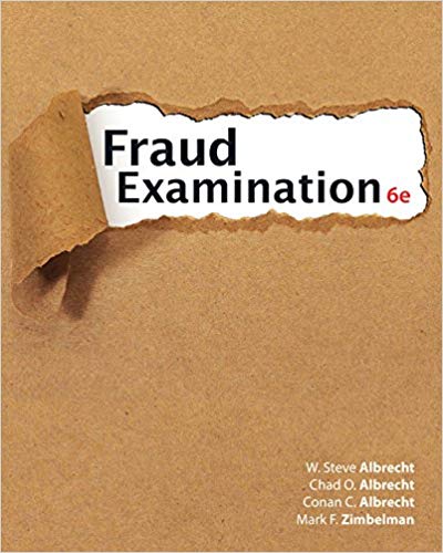 (eBook PDF)Fraud Examination 6th Edition by W. Steve Albrecht, Chad O. Albrecht