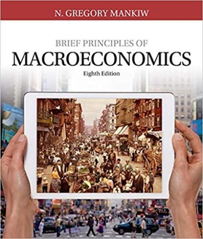 Test bank for Brief Principles of Macroeconomics 8th Edition by N. Mankiw