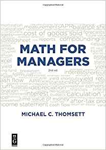 (eBook PDF)Math for Managers 2E by Michael C. Thomsett 