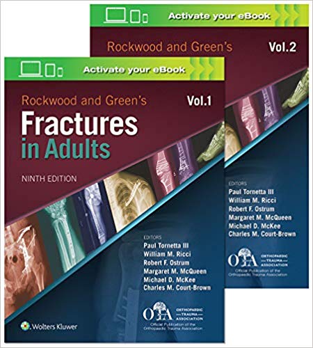 (EPUB eBook)Rockwood and Greens Fractures in Adults, 9th Edition 2 Volume Set (EPUB+VIDEOS) by Paul Tornetta III , William Ricci , Charles M. Court-Brown 