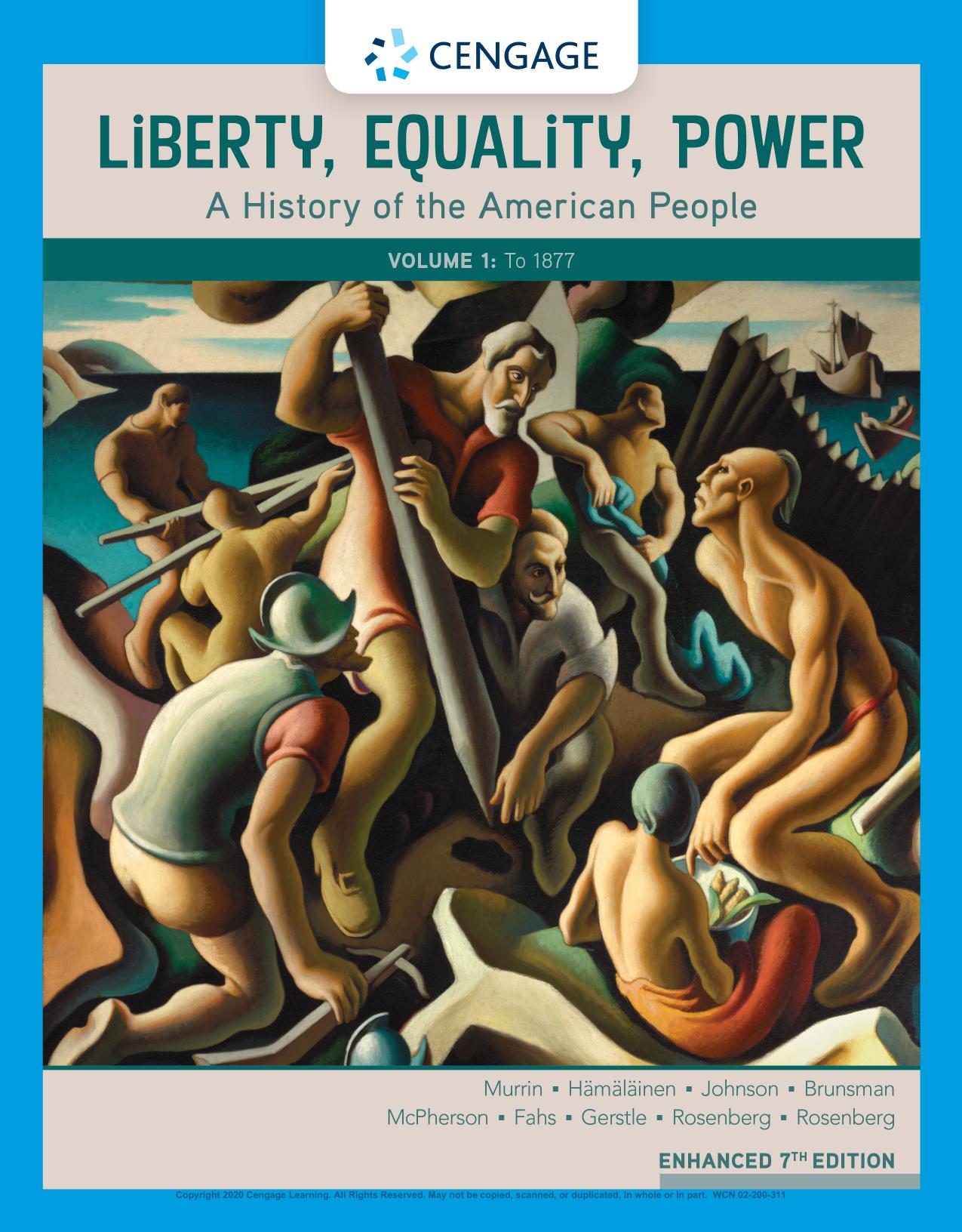 (eBook PDF)Liberty, Equality, Power: A History of the American People, Volume I: To 1877, Enhanced 7th Edition by John M. Murrin