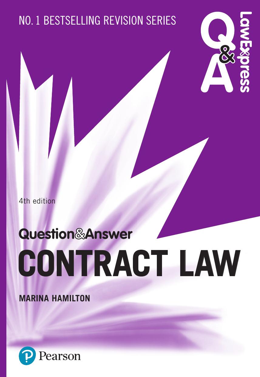 (eBook PDF)Law Express Question and Answer Contract Law 4th - Marina Hamilton by Marina Hamilton