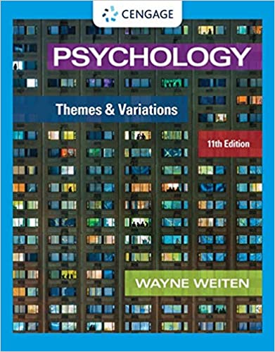 (eBook PDF)Psychology Themes and Variations 11e  by Wayne Weiten 