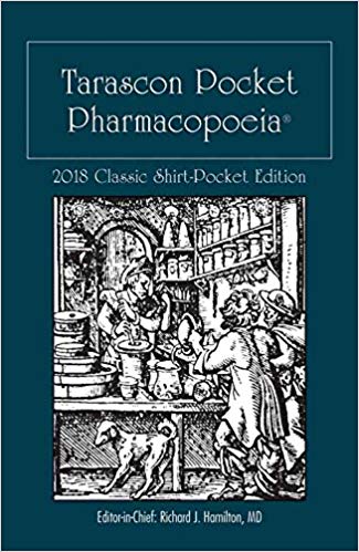 (eBook PDF)Tarascon Pocket Pharmacopoeia 2018 Classic Shirt-Pocket Edition 32nd Edition by MD FAAEM FACMT FACEP Editor in Chief Richard J. Hamilton 