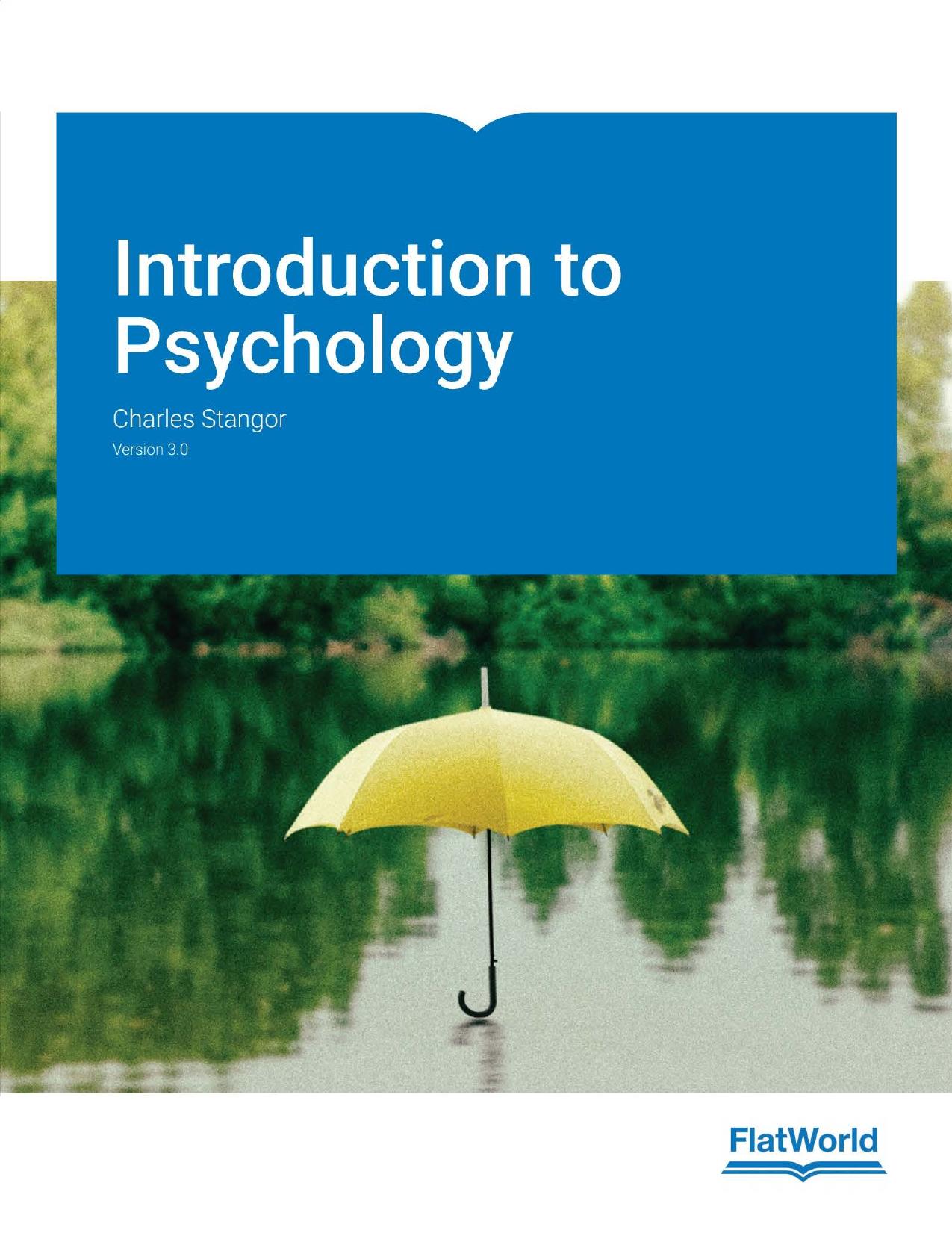 (eBook PDF)Introduction To Psychology Version 3.0 by Charles Stangor