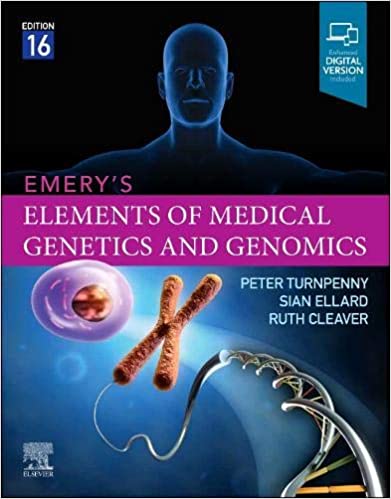 (eBook PDF)Emery's Elements of Medical Genetics and Genomics 16th Edition by Peter D Turnpenny, Sian Ellard, Ruth Cleaver