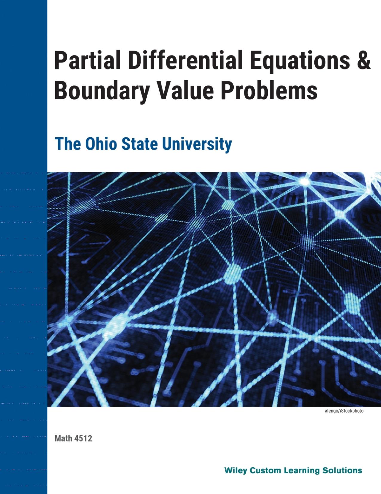 (eBook PDF)Partial Differential Equations & Boundary Value Problems for Ohio State University