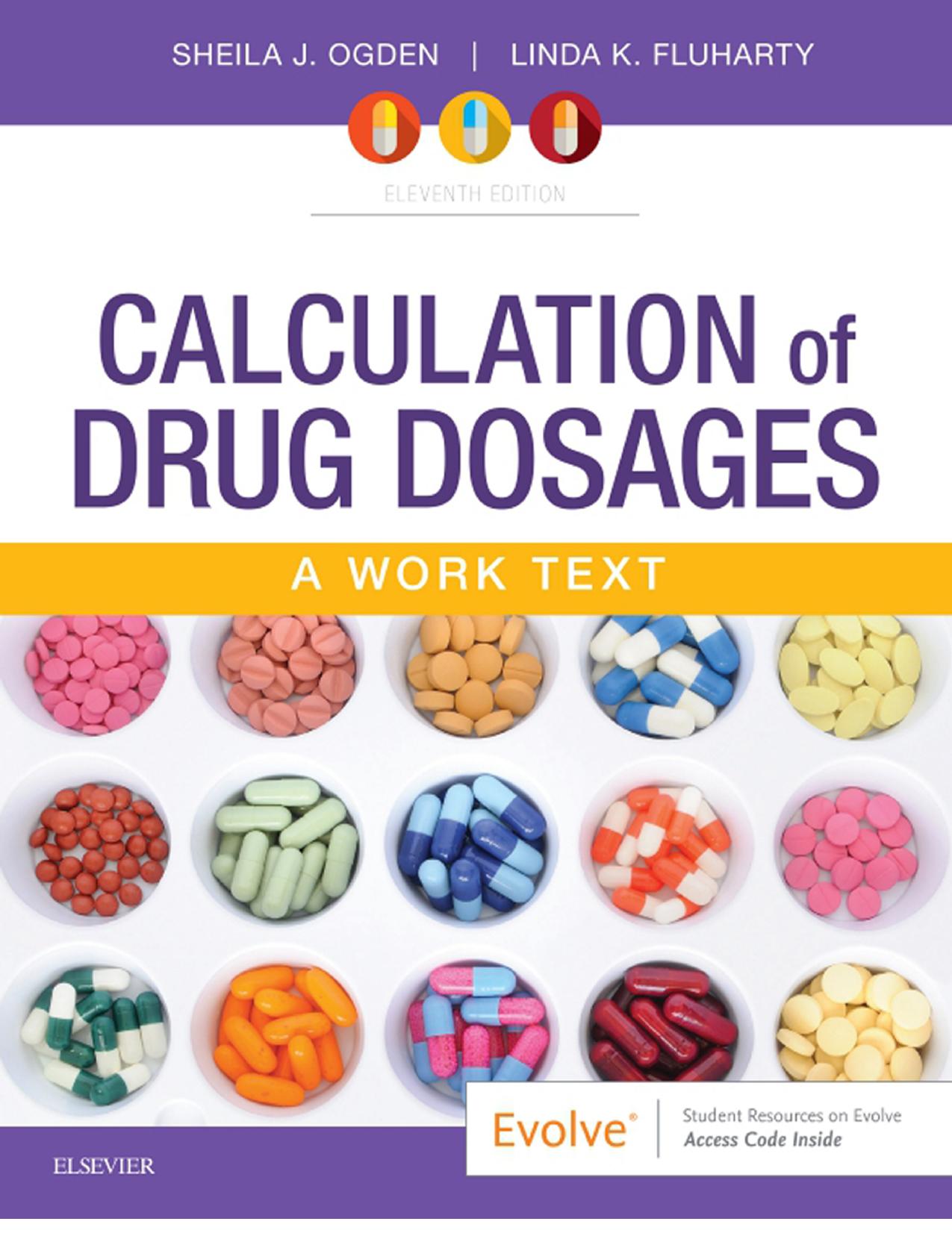 (eBook PDF)Calculation of Drug Dosages A Work Text 11th Edition by Sheila J. Ogden MSN  RN,Linda Fluharty RNC  MSN