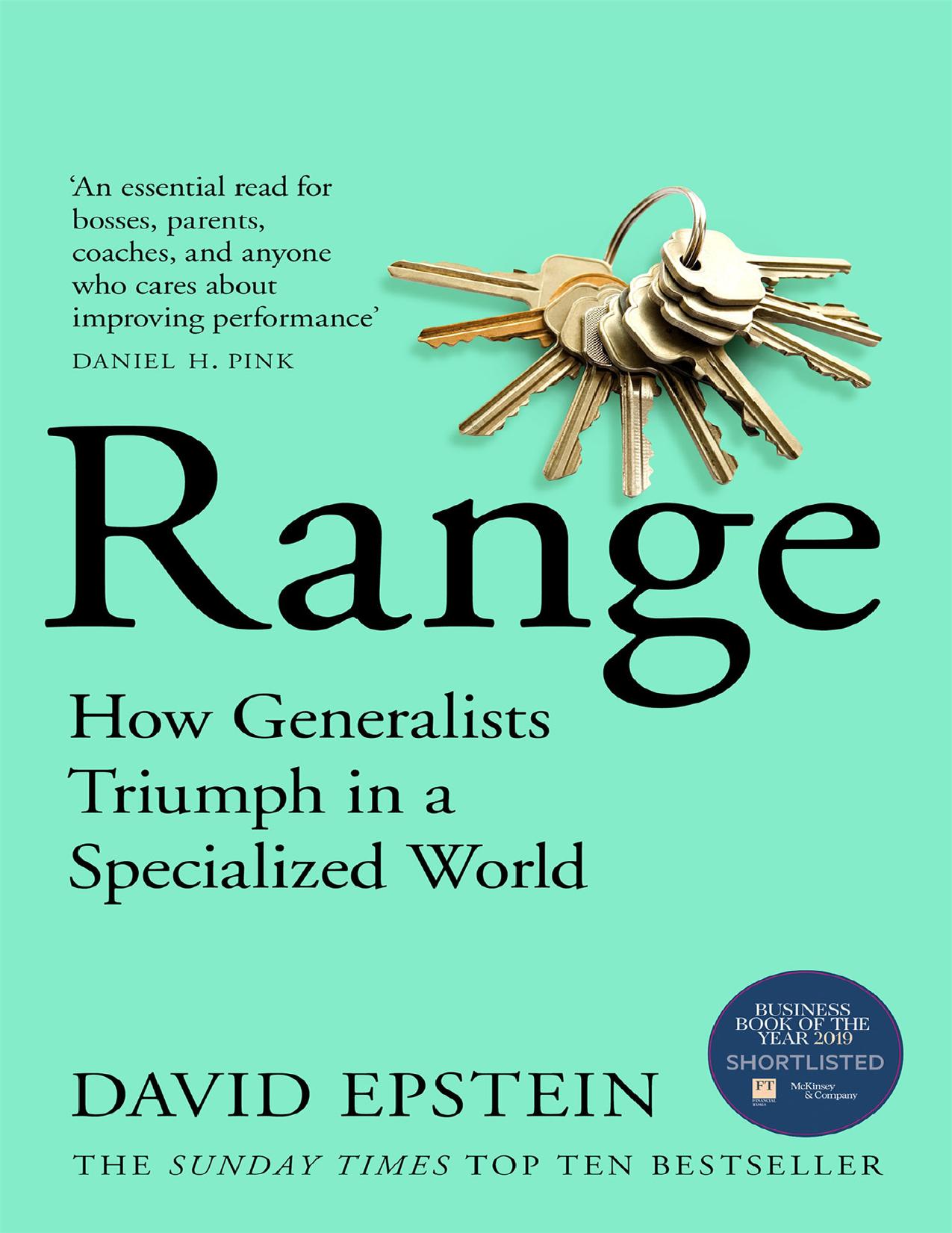 (eBook PDF)Range_ How Generalists Triumph in a Specialized World by David Epstein