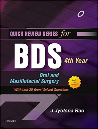 (eBook PDF)QRS for BDS 4th Year Oral and Maxillofacial Surgery by Jyotsna Rao 