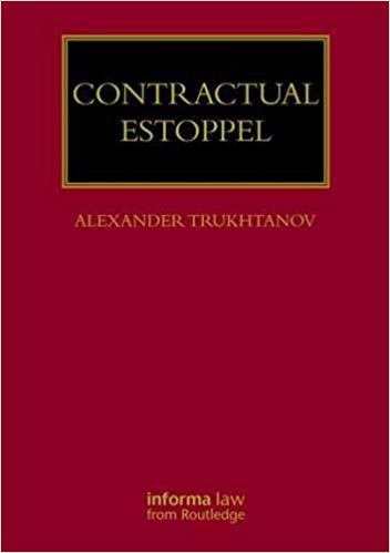 (eBook PDF)Contractual Estoppel by Alexander Trukhtanov 