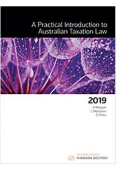 (eBook PDF)A Practical Introduction to Taxation Law 2019