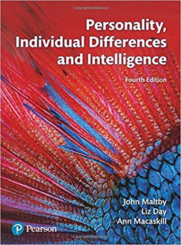 (eBook PDF)Personality, Individual Differences and Intelligence, 4th Edition by John Malt, Liz Day , Ann Macaskill 