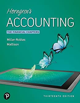 (eBook PDF)Horngren’s Accounting, The Financial Chapters (2-downloads)