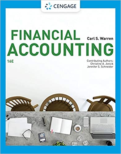 (eBook PDF)Financial Accounting 16th Edition by Carl S. Warren , Christine Jonick , Jennifer Schneider 
