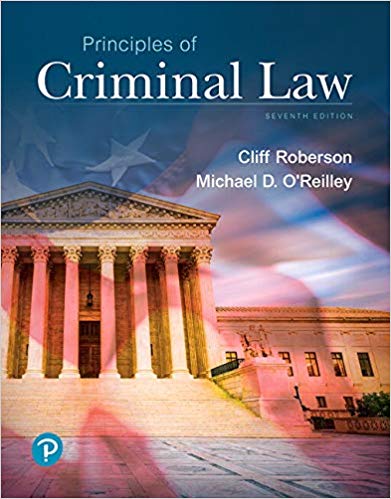 (eBook PDF)Principles of Criminal Law, 7th Edition  by Cliff Roberson , Michael O'Reilley 