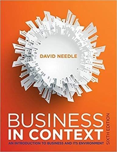 Business in Context 6th Edition