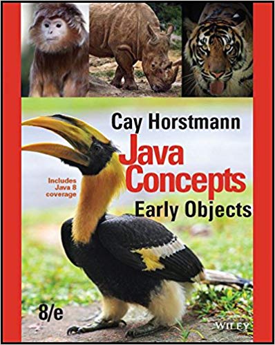 (eBook PDF)Java Concepts Early Objects, 8th Edition by Cay S. Horstmann