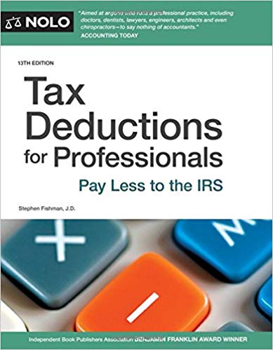 (eBook PDF)Tax Deductions for Professionals: Pay Less to the IRS by Stephen Fishman J.D. 