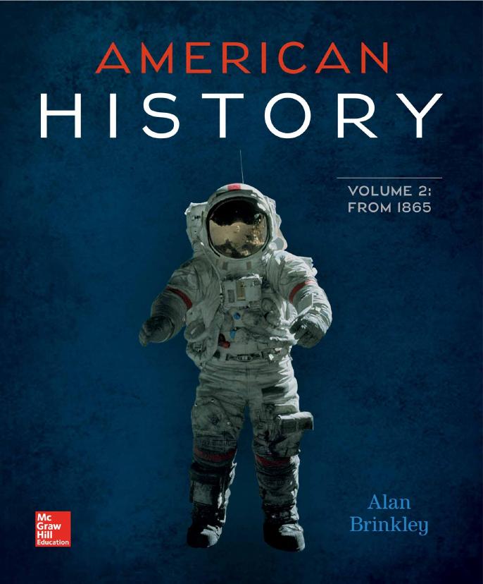 (eBook PDF)American History: Connecting with the Past Vol 2 15th Edition by Alan Brinkley