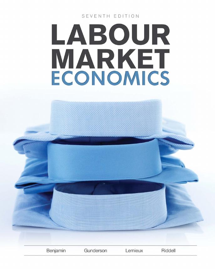 (eBook PDF)Labour Market Economics, 7th Canadian Edition
