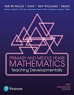 (eBook PDF)Primary and Middle Years Mathematics FIRST AUSTRALIAN EDITION by Van de Walle, John , Karen Karp , Jennifer Bay-Williams , Amy Brass , Brendan Bentley , Sue Ferguson 