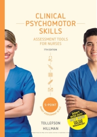 (eBook PDF)Clinical Psychomotor Skills (5-Point Bondy): Assessment Tools for Nurses, 7th Australian Edition  by  Joanne Tollefson 