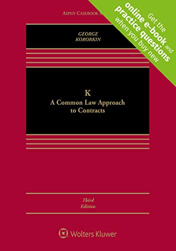 (eBook EPUB)K A Common Law Approach to Contracts 3rd Edition by Tracey E. George , Russell Korobkin 