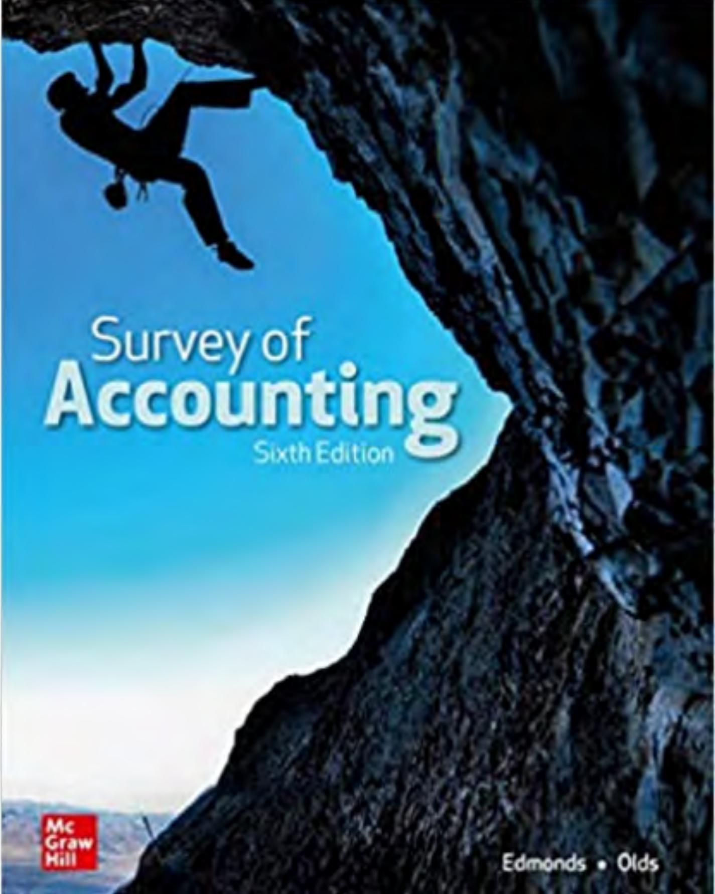 (eBook PDF)Survey of Accounting 6th Edition by Thomas Edmonds