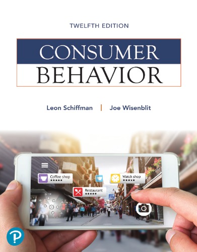 (eBook PDF)Consumer behavior by Schiffman, Leon G.; Wisenblit, Joseph