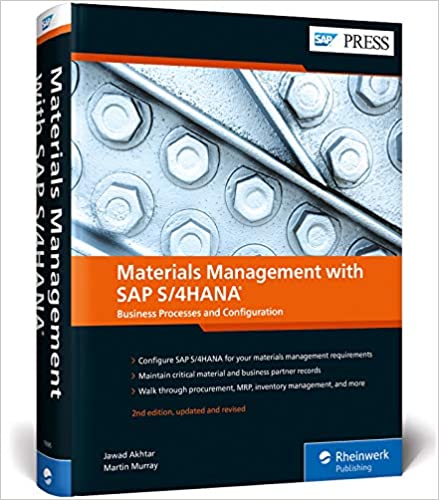 (eBook PDF)Materials Management with SAP S4HANA 2nd Edition Updated and Revised by Jawad Akhtar (author) & Martin Murray (author) 