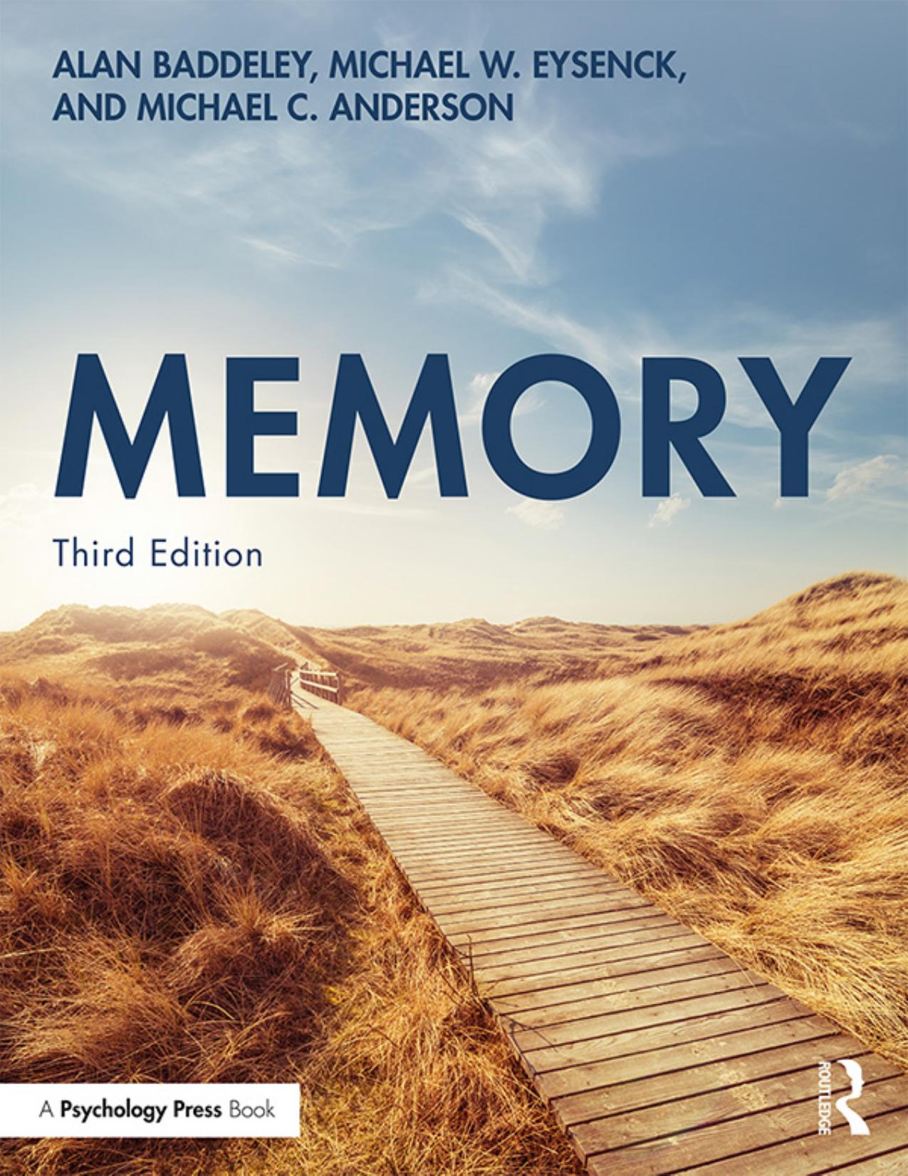 (eBook PDF)Memory 3rd edition by Alan Baddeley, Michael W. Eysenck