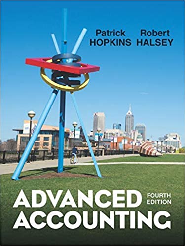 (eBook PDF)Advanced Accounting 4th Edition  by Patrick E. Hopkins; Robert F. Halsey 