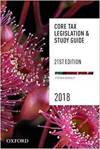 (eBook PDF)Core Tax Legislation and Study Guide 2018 by Stephen Barkoczy 