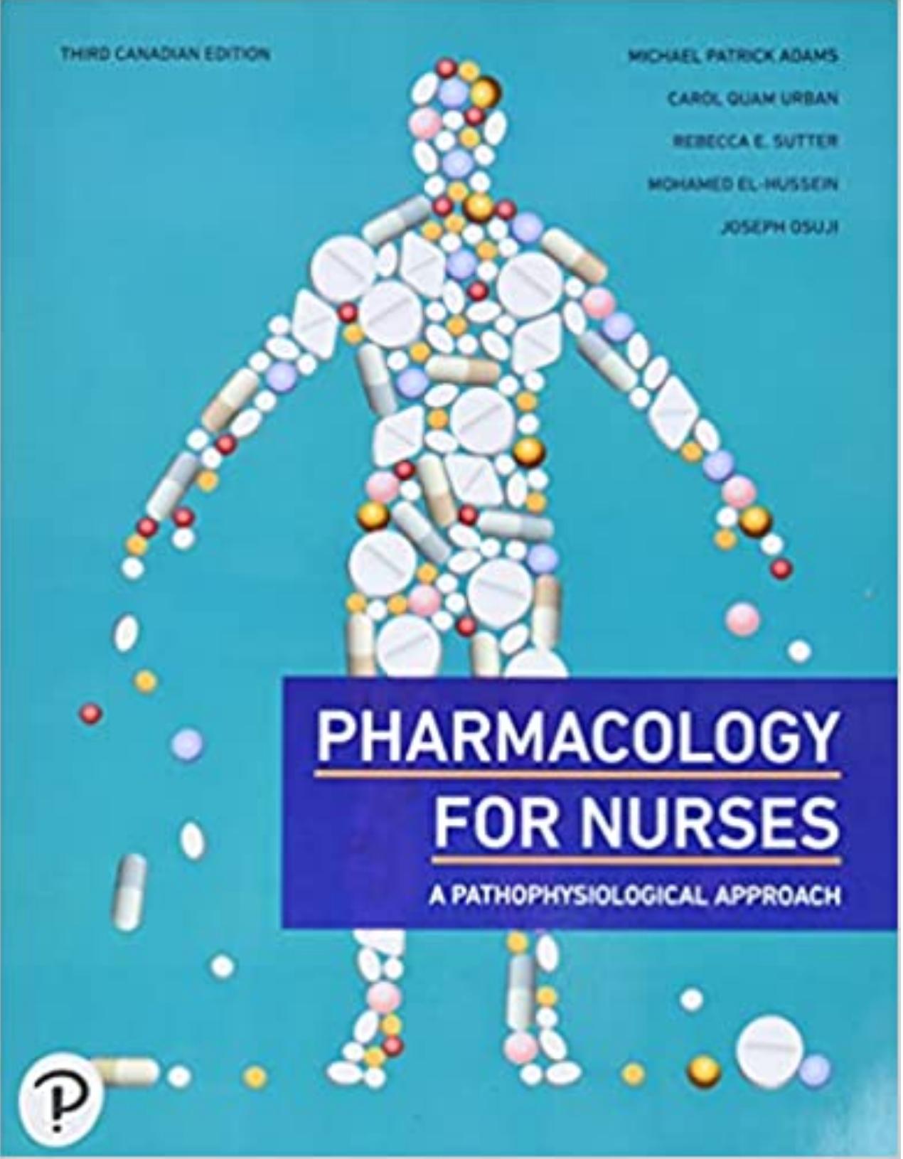 (eBook PDF)Pharmacology for Nurses, 3rd Canadian Edition by Michael Adams,Carol Urban