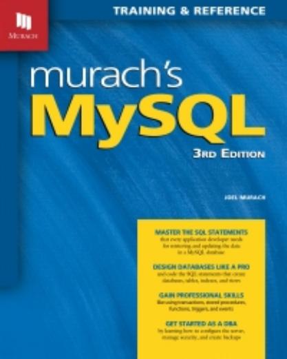 (eBook PDF)Murach's MySQL (3rd Edition) by Joel Murach