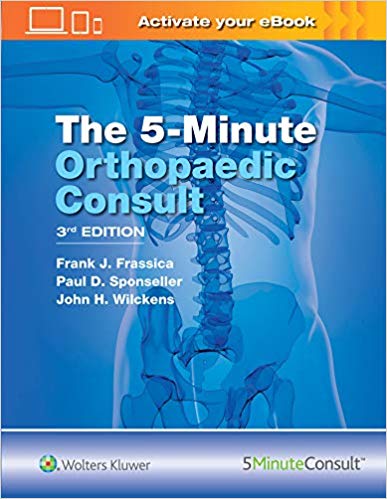 (eBook PDF) The 5 Minute Orthopaedic Consult 3rd Edition by Frank J. Frassica MD 