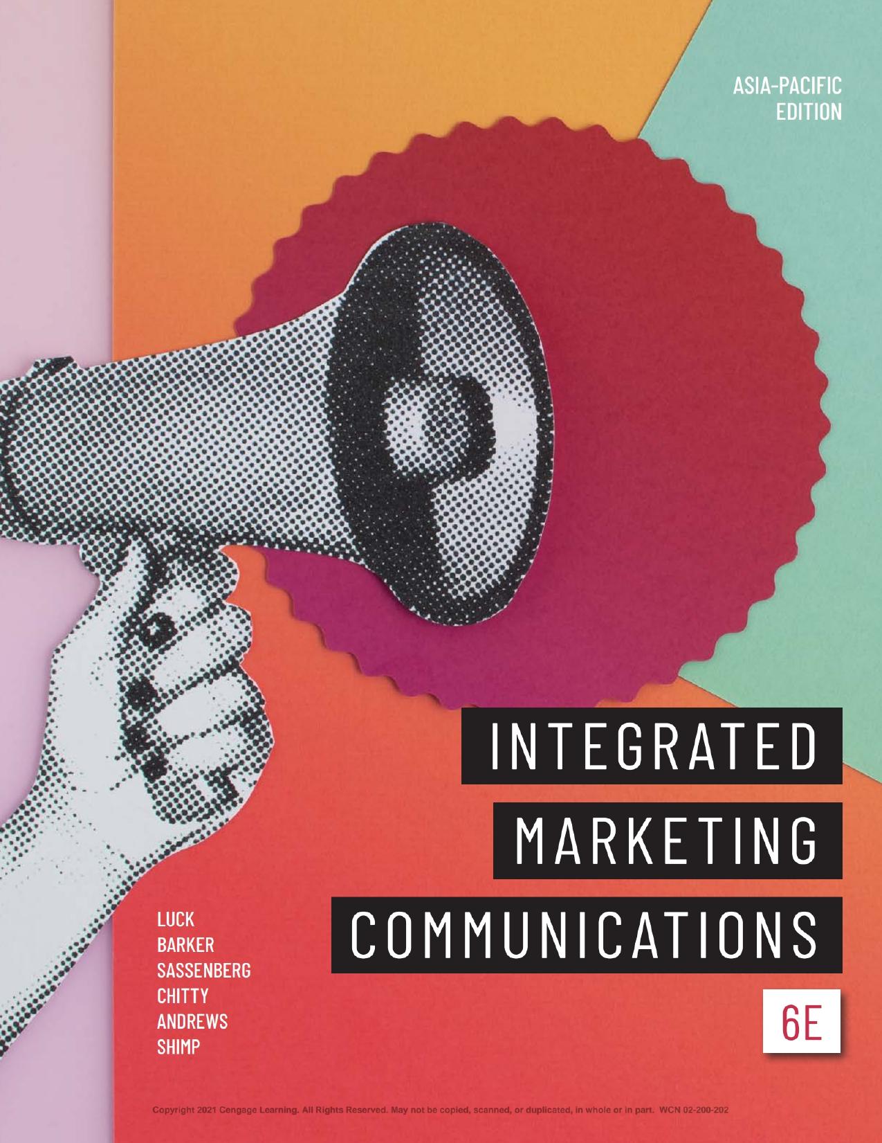 (eBook PDF)Integrated Marketing Communications 6th Edition