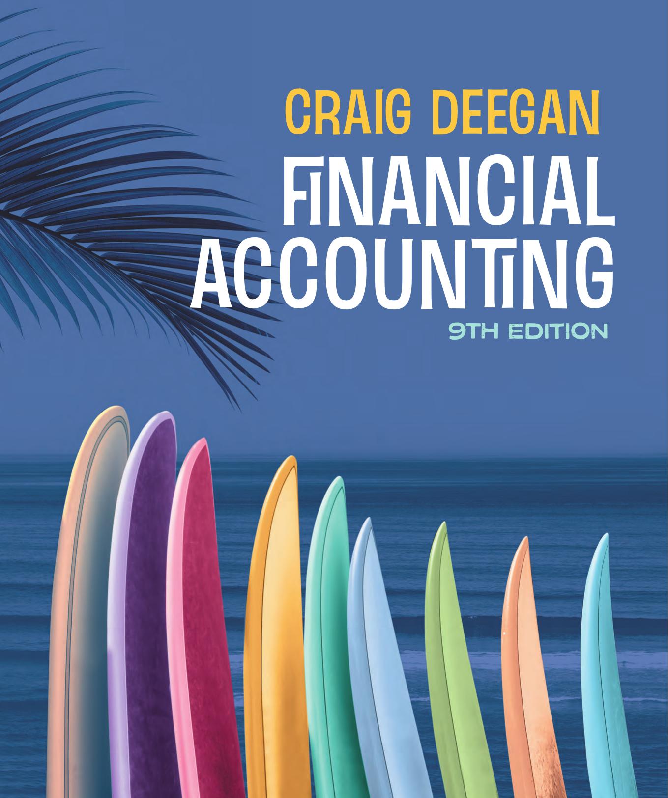 (eBook PDF)Financial Accounting 9th Edition Australia by Deegan,Craig Michael