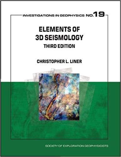 (eBook PDF)Elements of 3D Seismology, 3rd Edition by Christopher L. Liner 