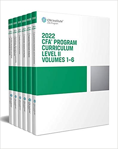 (eBook PDF)2022 CFA Program Curriculum Level II Box Set 6 Books by CFA Institute