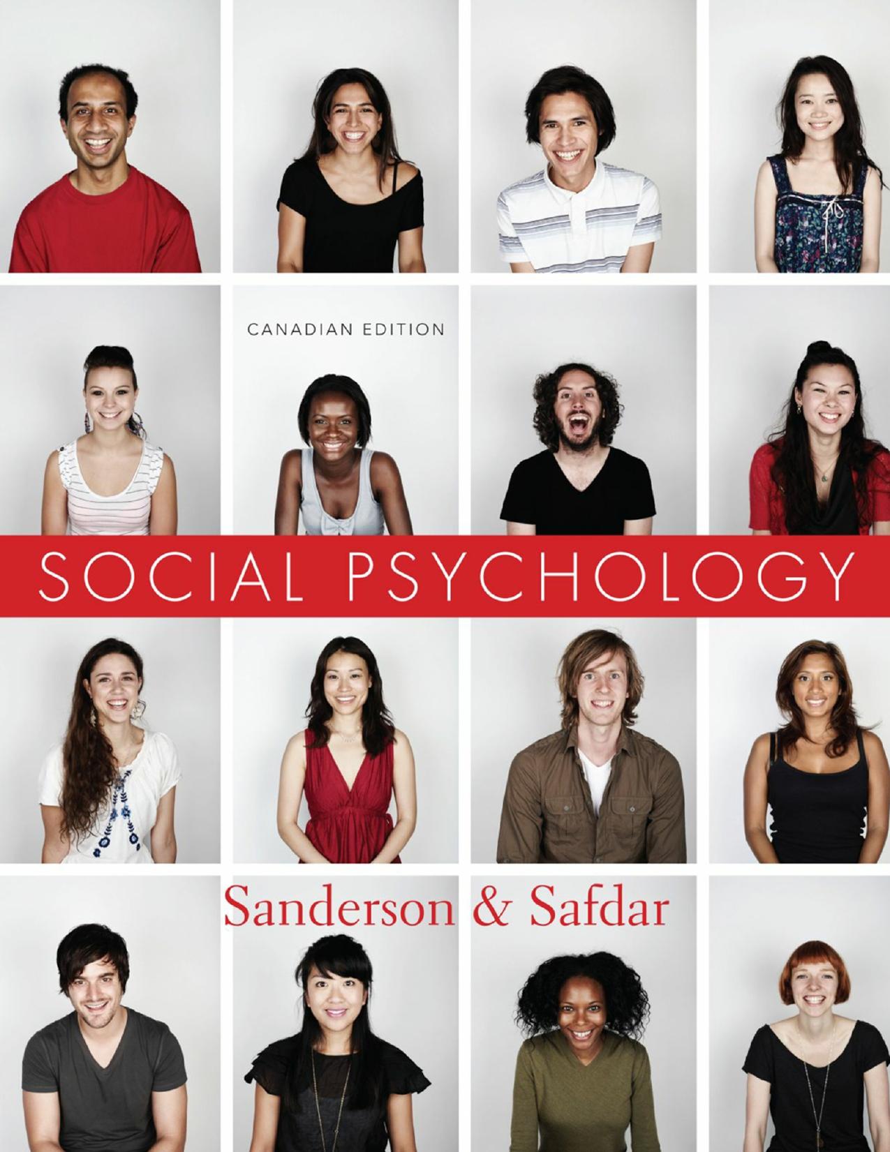 (eBook PDF)Social Psychology Canadian Edition by Catherine A. Sanderson,Saba Safdar