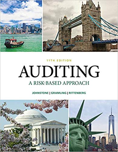 (eBook PDF)Auditing: A Risk Based-Approach, 11th Edition  by Karla M Johnstone , Audrey A. Gramling , Larry E. Rittenberg 