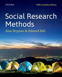 (eBook PDF)Social Research Methods 5th Canadian Edition by Edward Bell  Alan Bryman  