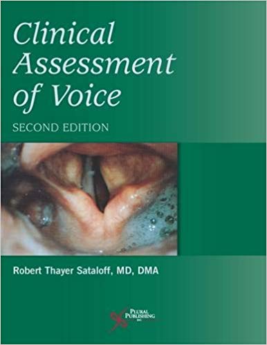 (eBook PDF)Clinical Assessment of Voice, Second Edition by Robert T. Sataloff 