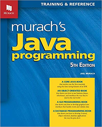 (eBook PDF)Murach's Java Pragramming, 5th Edition by Joel Murach , Anne Boehm , Mary Delamater 